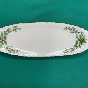 Lenox Holiday Butter Dish